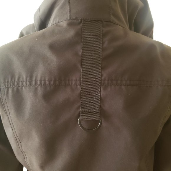 Aritzia TNA The Bancroft Black Premium Goose Down Slim Fit Parka Women's Coat S - Picture 6 of 16